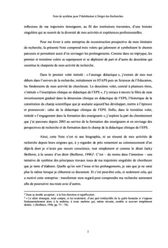 Pour une didactique clinique de l'education Physique et Sportive (ePS)