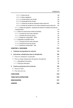 Schizophrenie et troubles de la communication verbale