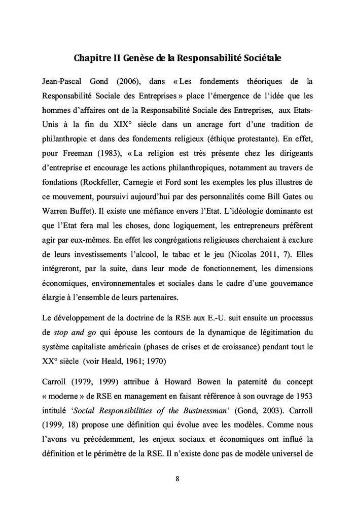 Emergence de la Responsabilite Sociale des entreprises en RD Congo