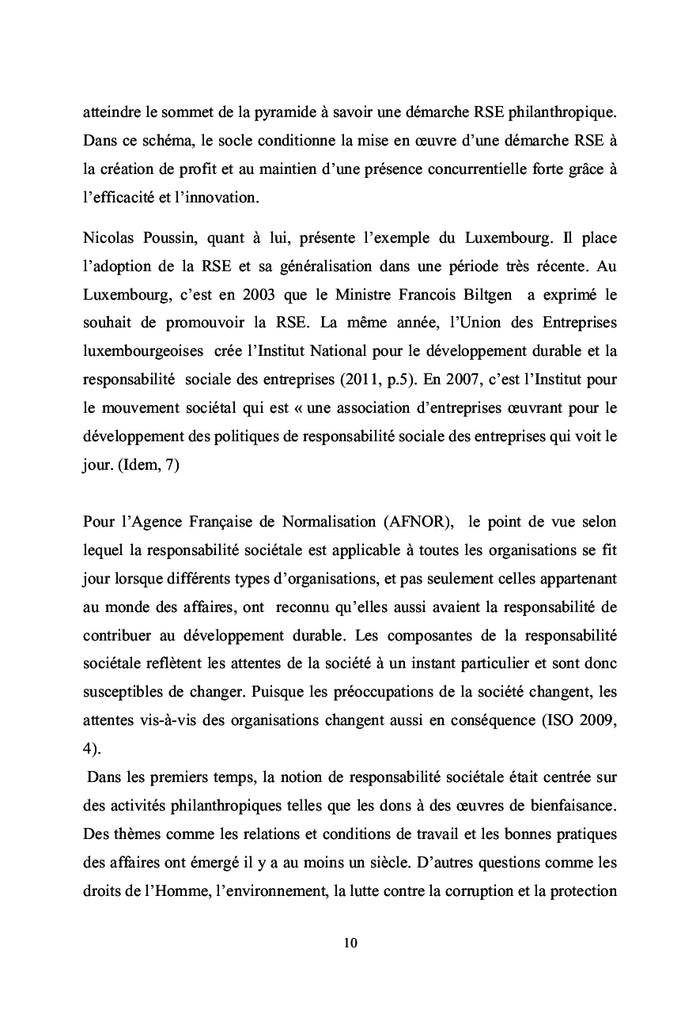 Emergence de la Responsabilite Sociale des entreprises en RD Congo