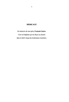 Perspectives sur l'histoire economique du Dahomey