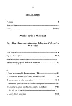 Perspectives sur l'histoire economique du Dahomey