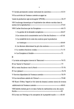Perspectives sur l'histoire economique du Dahomey