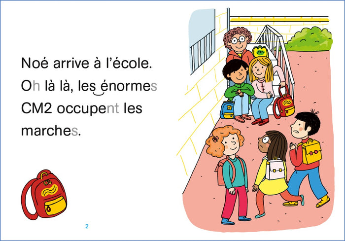 Jour de rentrée au CP