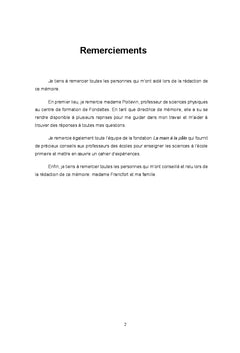 Les outils scientifiques en elementaire
