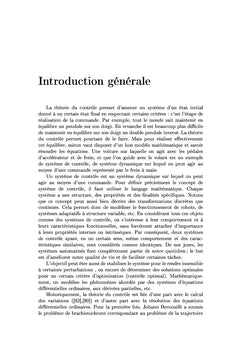 Resolution des problemes parametrès de controle optimal