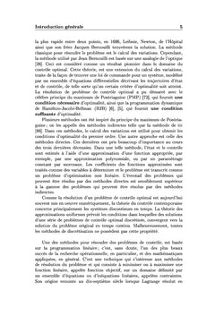 Resolution des problemes parametrès de controle optimal
