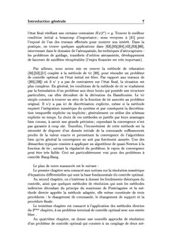 Resolution des problemes parametrès de controle optimal