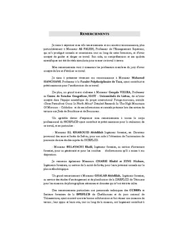 SIG, Teledetection et cartographie du risque d'incendie de forets