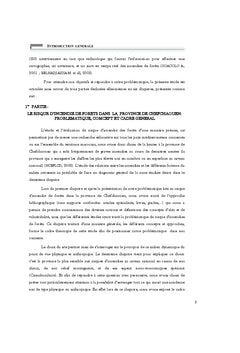 SIG, Teledetection et cartographie du risque d'incendie de forets