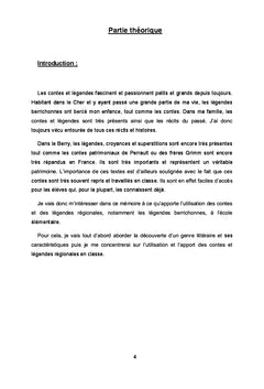 L'utilisation des contes et légendes régionales à l'école élémentaire
