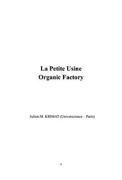 La Petite Usine Organic Factory