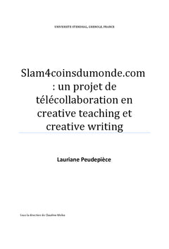 Telecollaboration en creative teaching et creative writing en FLe