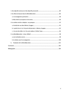 Telecollaboration en creative teaching et creative writing en FLe