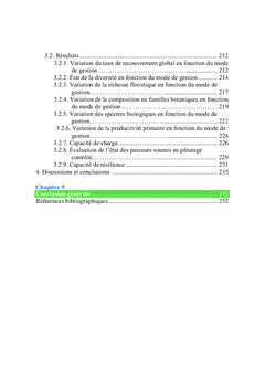 Les parcours sahariens: Dynamique et Gestion