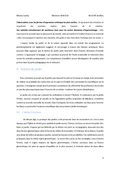 L'art des jardins