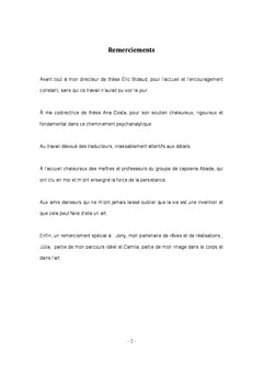 Le corps dansant de la psychanalyse