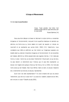 Le corps dansant de la psychanalyse