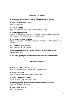 Mise en place d'un systeme de reference et de contre-reference
