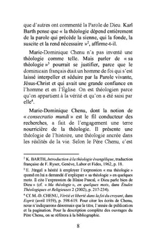 Le Pere Marie-Dominique Chenu