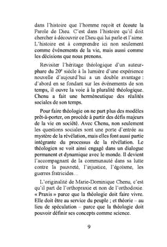 Le Pere Marie-Dominique Chenu