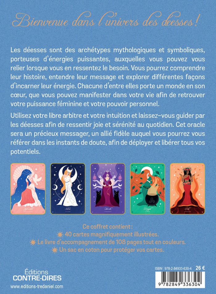 Coffret l'oracle des déesses