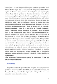 Les representations traduisent-elles les obstacles aux apprentissages?