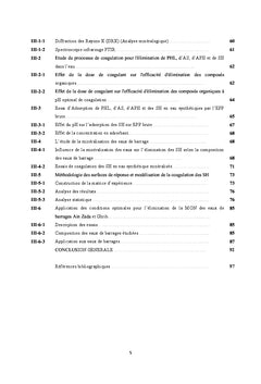 Nouvelle approche de traitement des eaux de surface: