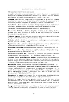Le bureau d'etudes et de conseils agricoles