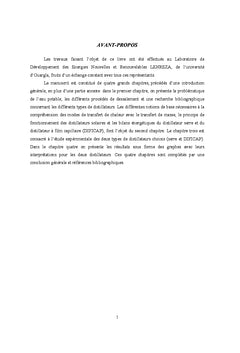 Etude et optimisation des procédés de distillation solaire