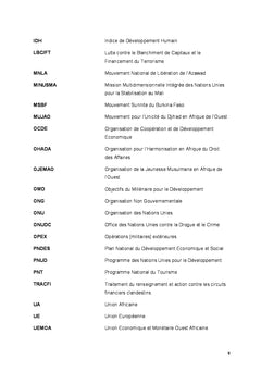 Lutte contre le financement du terrorisme au Burkina Faso