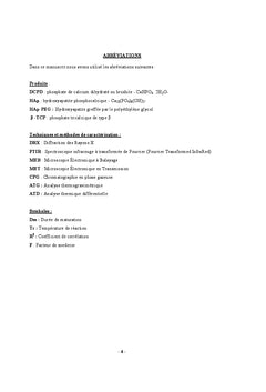 Elaboration de matrices phosphatees odontologiques et industriels
