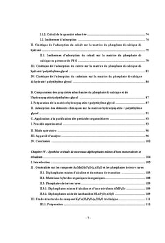 Elaboration de matrices phosphatees odontologiques et industriels