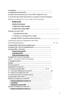 Sécurité réseaux informatique : Applications aux VPN