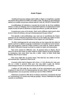 L'impacte d'un parc eolien sur l'environnement au sud Algerien