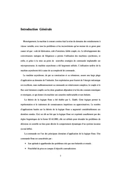 Application de la logique floue type-2 A la commande de la MAS
