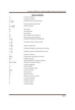 Resolution des equations de Navier Stokes bidimensionnelle