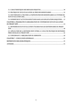 systeme de Planification du Monitoring et d'evaluation (PMES)