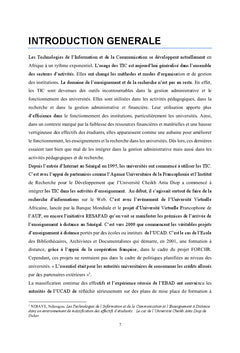 Dispositif pedagogique de la FOAD de l'Universite de Ziguinchor