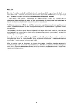 Etude des mecanismes physiques de la stabilisation des sols expansifs