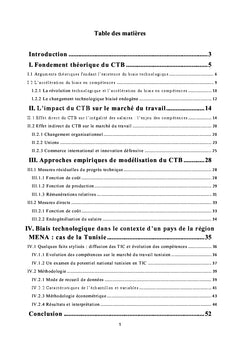 Changement technologique biaise, competences numeriques et inegalite