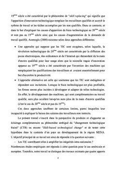 Changement technologique biaise, competences numeriques et inegalite