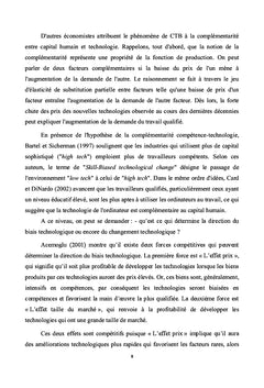 Changement technologique biaise, competences numeriques et inegalite
