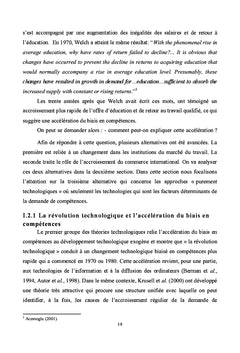 Changement technologique biaise, competences numeriques et inegalite