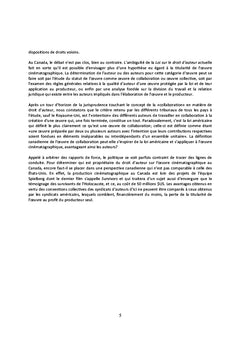 Le droit d'auteur de l'audiovisuel, une culture en evolution