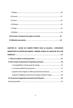 Les couples mixtes franco-senegalais et le divorce