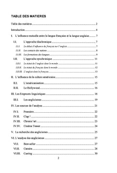 Les anglicismes en français spécialisé