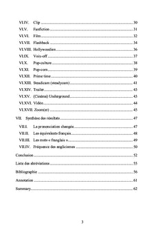 Les anglicismes en français spécialisé