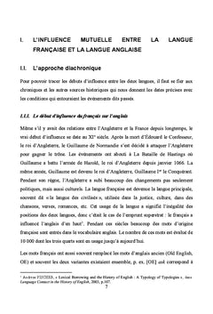 Les anglicismes en français spécialisé
