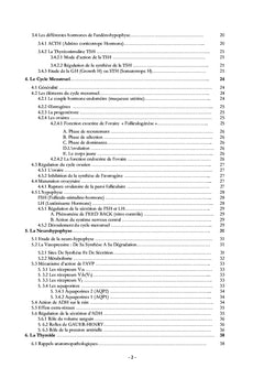 Les Hormones "Physiologie et Régulation"